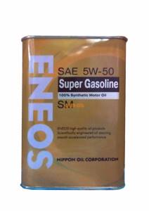 Моторное масло Eneos Super Gasoline Synthetic SAE 5w50, 0.946л